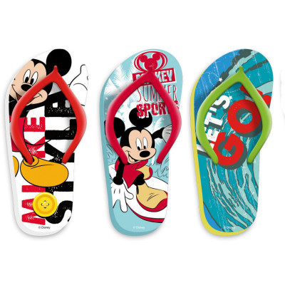 Chinelos Praia Mickey Disney Sortido