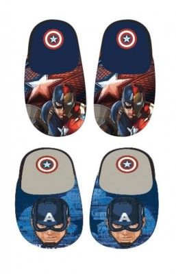 Chinelos quarto Marvel Capitão America sortido