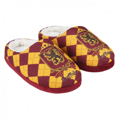 Chinelos Quarto Pelo Harry Potter Gryffindor