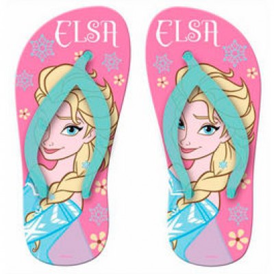 Chinelos Rosa Frozen Disney 10 Und