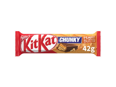 Chocolate Kit Kat Chunky Manteiga de Amendoim 42g