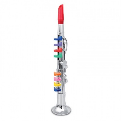 Clarinete Infantil com 8 Teclas Coloridas