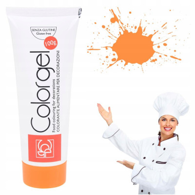 Colorgel Corante Laranja 100gr Colorgel Corante Laranja 100gr
