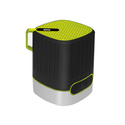 Coluna Bluetooth Outdoor com Lanterna Verde