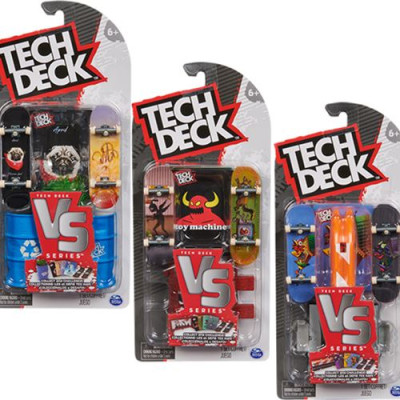 Conj 2 Tech Deck Fingerboard Skate obstaculo