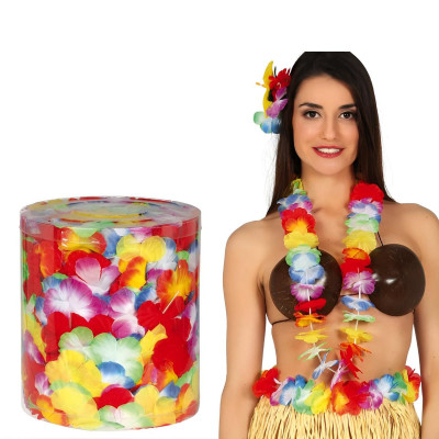 Conj. 25 Colares Lei Havaianos