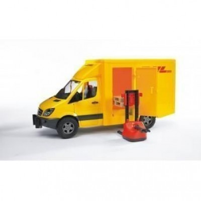 Conj. Mercedes Benz Carrinha DHL Bruder Profissional