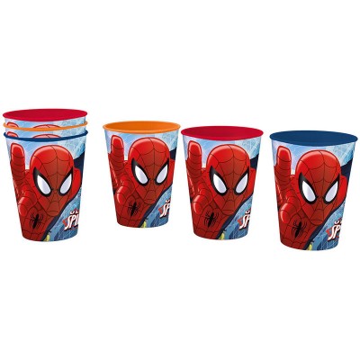 Conjunto 3 copos Marvel Spiderman