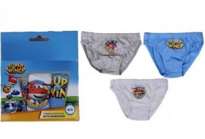 Conjunto 3 Cuecas menino Super Wings