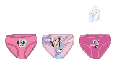 Conjunto 3 Cuecas Minnie Bubble