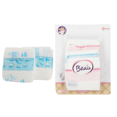 Conjunto 3 Fraldas Boneco Bebé