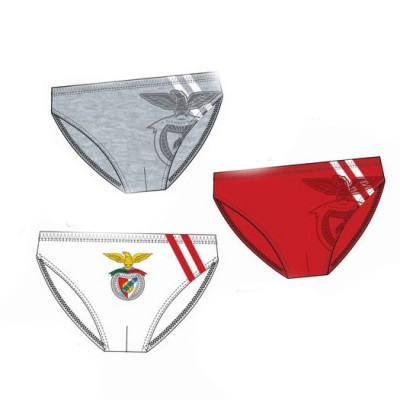 Conjunto 3 Slips Benfica Menino