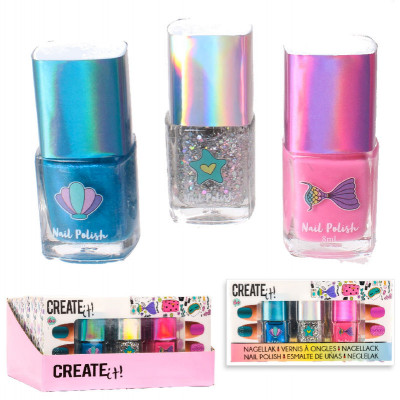 Conjunto 3 Vernizes Create It
