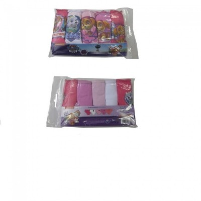 Conjunto 5 Cuecas Patrulha Pata