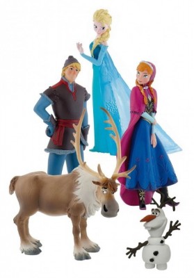 Conjunto 5 Figuras Frozen