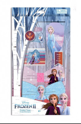 Conjunto Acessórios Cabelo Frozen 2 - 17 peças