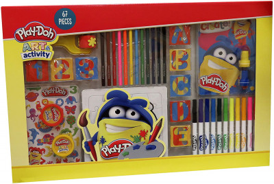 Conjunto Art & Activity Play Doh 67 peças