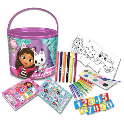 Conjunto Atividades Gabby´s Dollhouse 46 peças