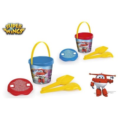 Conjunto balde + acessórios SuperWings