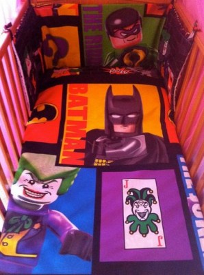 Conjunto Batman cama de grades