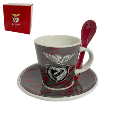 Conjunto Café com Colher SL Benfica