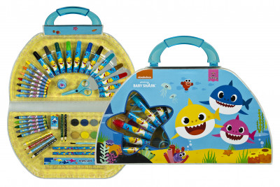 Conjunto Colorir Baby Shark