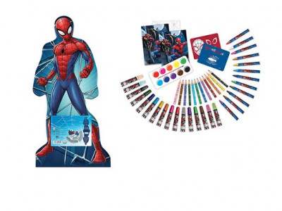 Conjunto Colorir com a Forma Spiderman