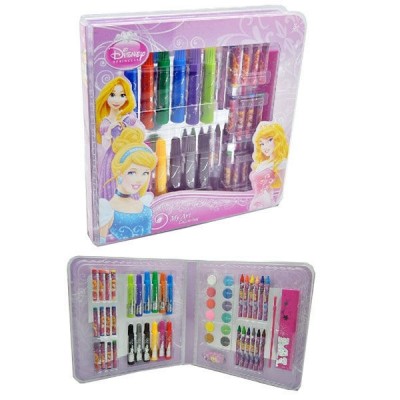 Conjunto colorir Princesas Disney