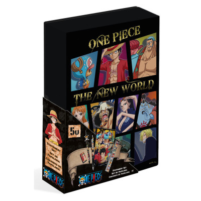 Conjunto de Papelaria One Piece 5 Peças