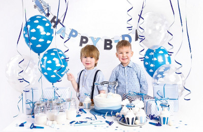 Conjunto Decoração de Festa - Pequeno Avião