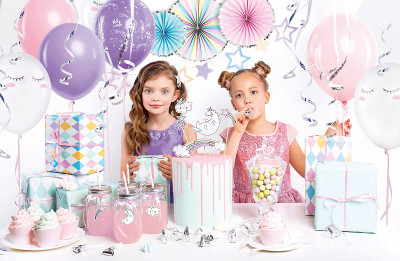Conjunto Decoração Festa - Unicórnio
