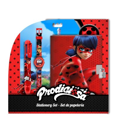 Conjunto diário caneta Ladybug