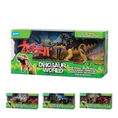 Conjunto Dinossauros 40 cm