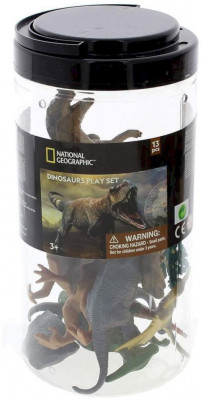 Conjunto Dinossauros National Geographic 13 peças