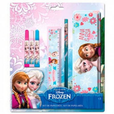 Conjunto escolar Frozen 6 pcs