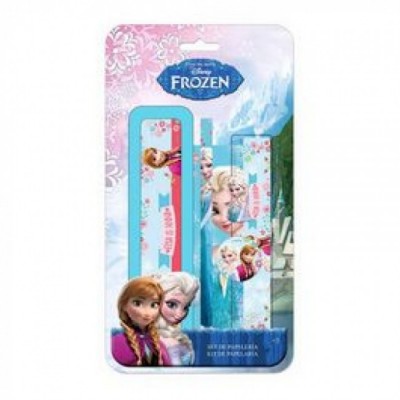 Conjunto escolar Frozen Blue 6 pcs