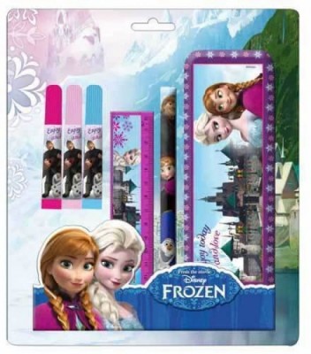 Conjunto escolar Frozen Pink 6 pcs