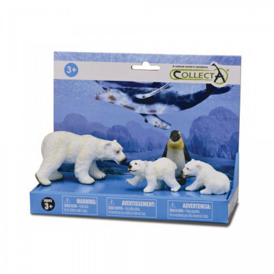 Conjunto Figuras Animais Glaciares