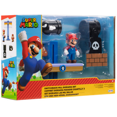 Conjunto Figuras Super Mario - Switchback Hill