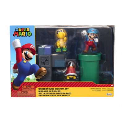 Conjunto Figuras Super Mario - Underground