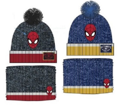 Conjunto Gorro e Gola Spiderman Marvel Sortido