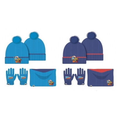 Conjunto Gorro, Gola e Luvas SuperZings Sortido