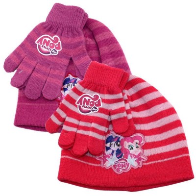 Conjunto Gorro + Luvas My Little Pony