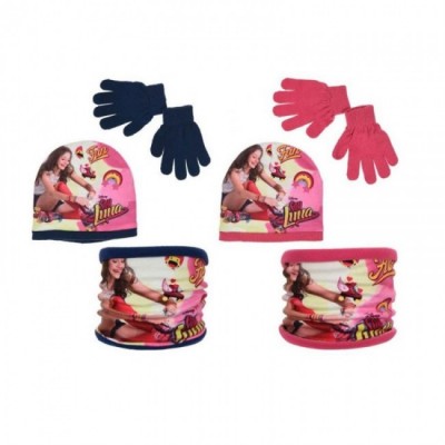 Conjunto Gorro+Luvas+Gola Sou Luna - Sortido