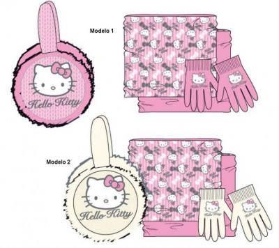 Conjunto Inverno Hello Kitty