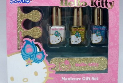 Conjunto Manicure Hello Kitty