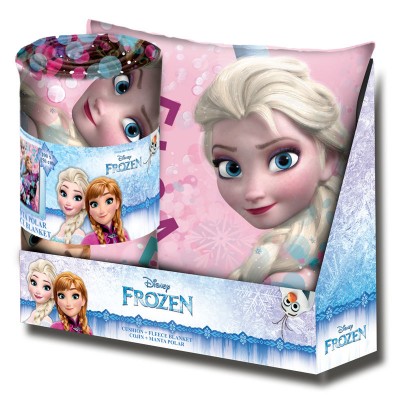 Conjunto Manta e Almofada Disney Frozen