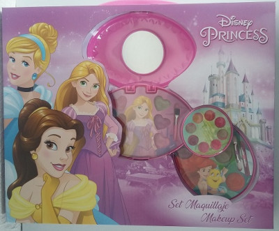 Conjunto Maquilhagem Espelho Princesas Disney
