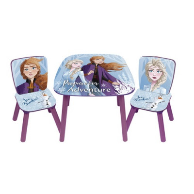 Conjunto Mesa + Cadeiras Frozen 2