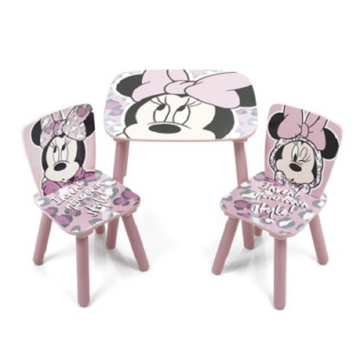 Conjunto Mesa + Cadeiras Minnie